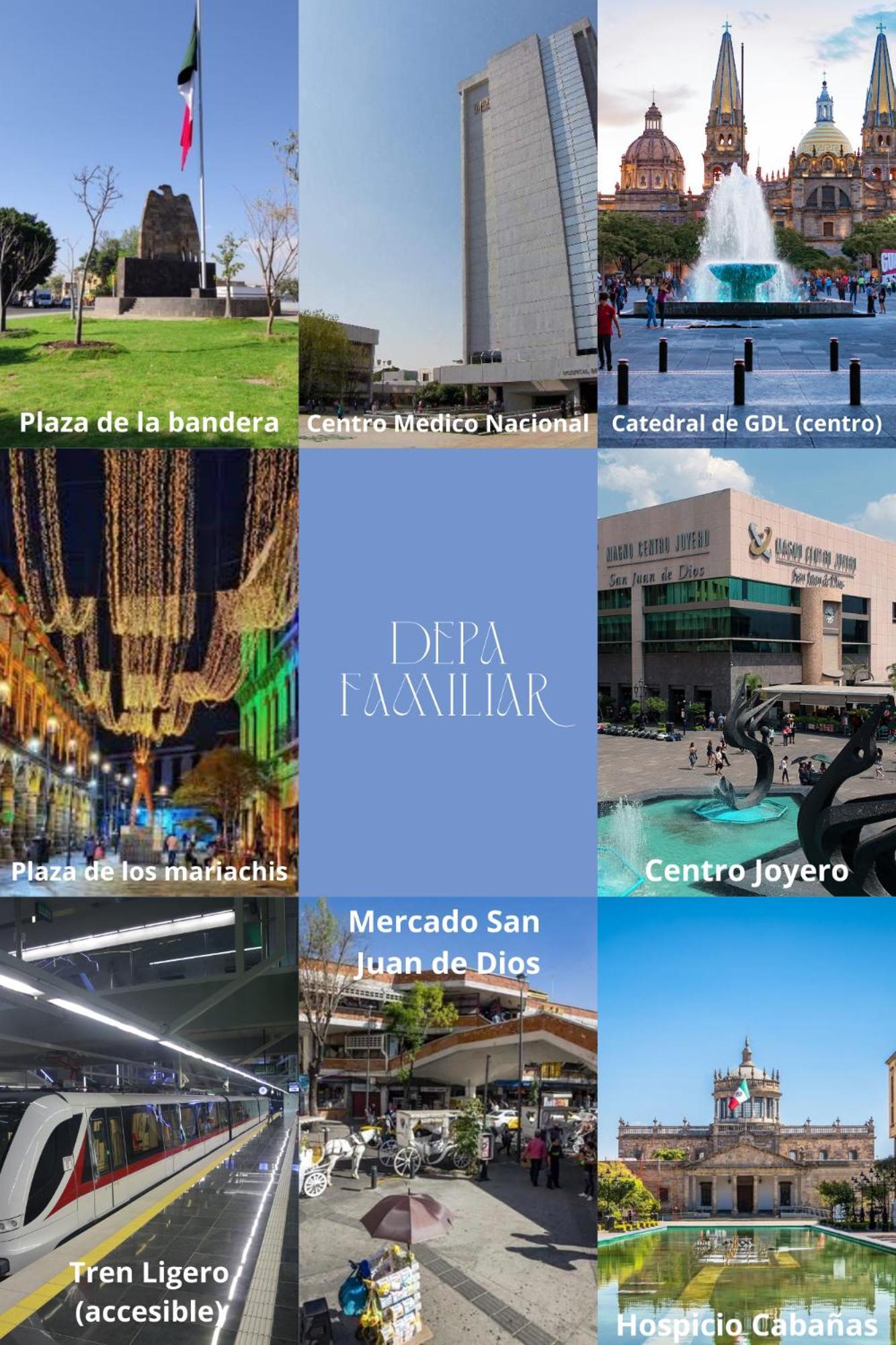 Depa Familiar Centrico Gdl Con Estacionamiento Apartment Guadalajara Ngoại thất bức ảnh